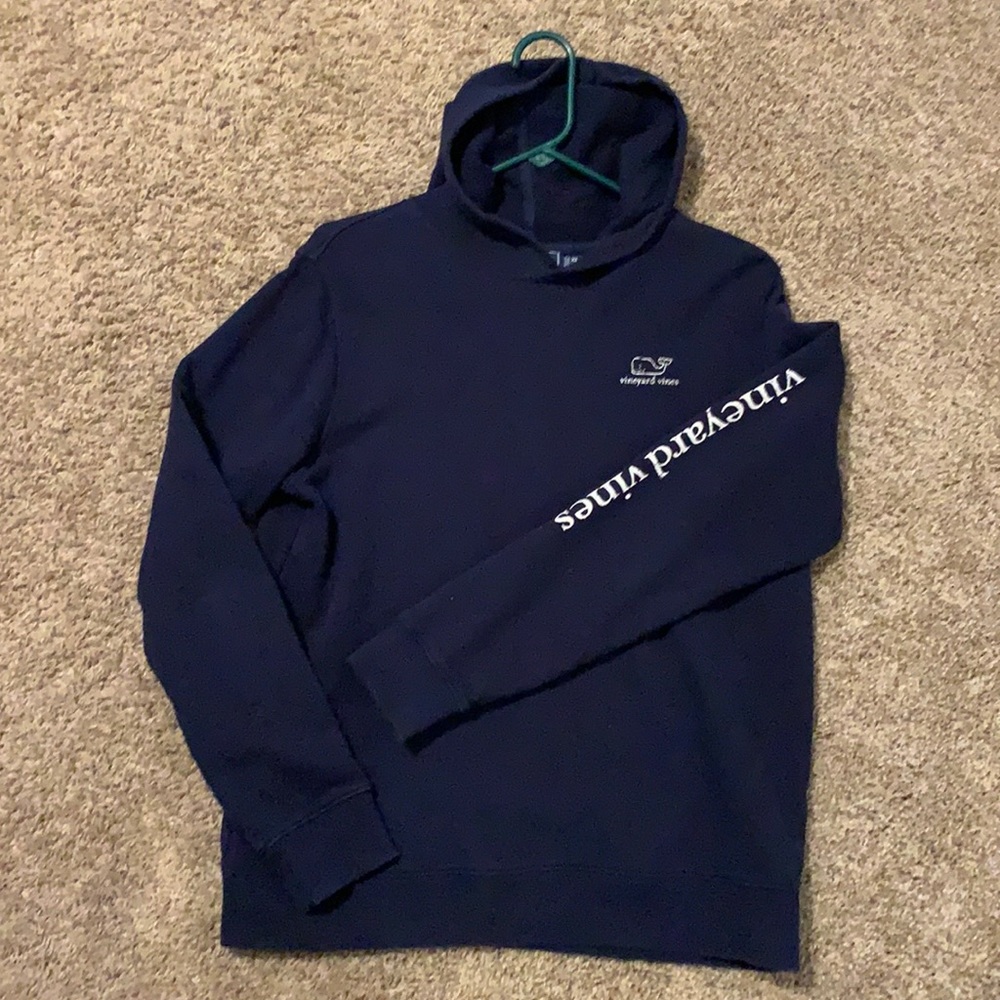 Boys/Girls Navy Vineyard Vine Hoodie